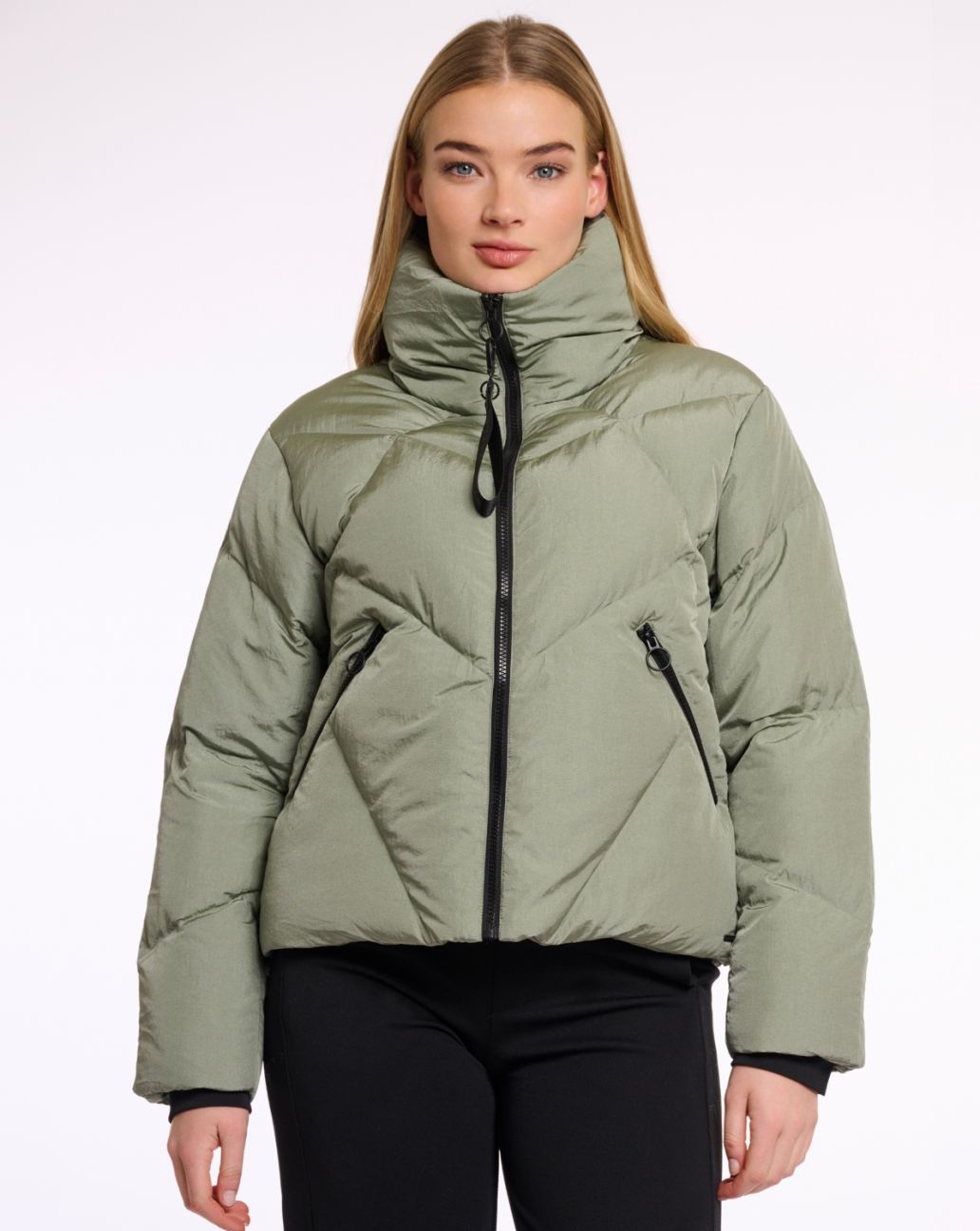 Rino&Pelle Lux Padded Jacket Green Ash