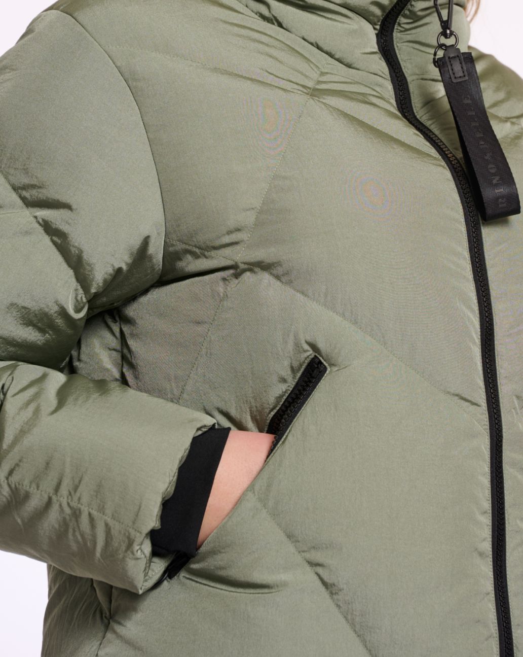 Rino&Pelle Lux Padded Jacket Green Ash