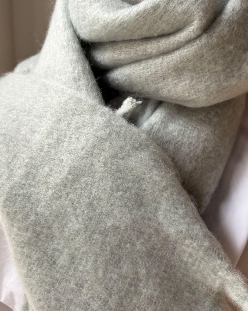 Rino&Pelle Gella Sjaal Grijs-O.S