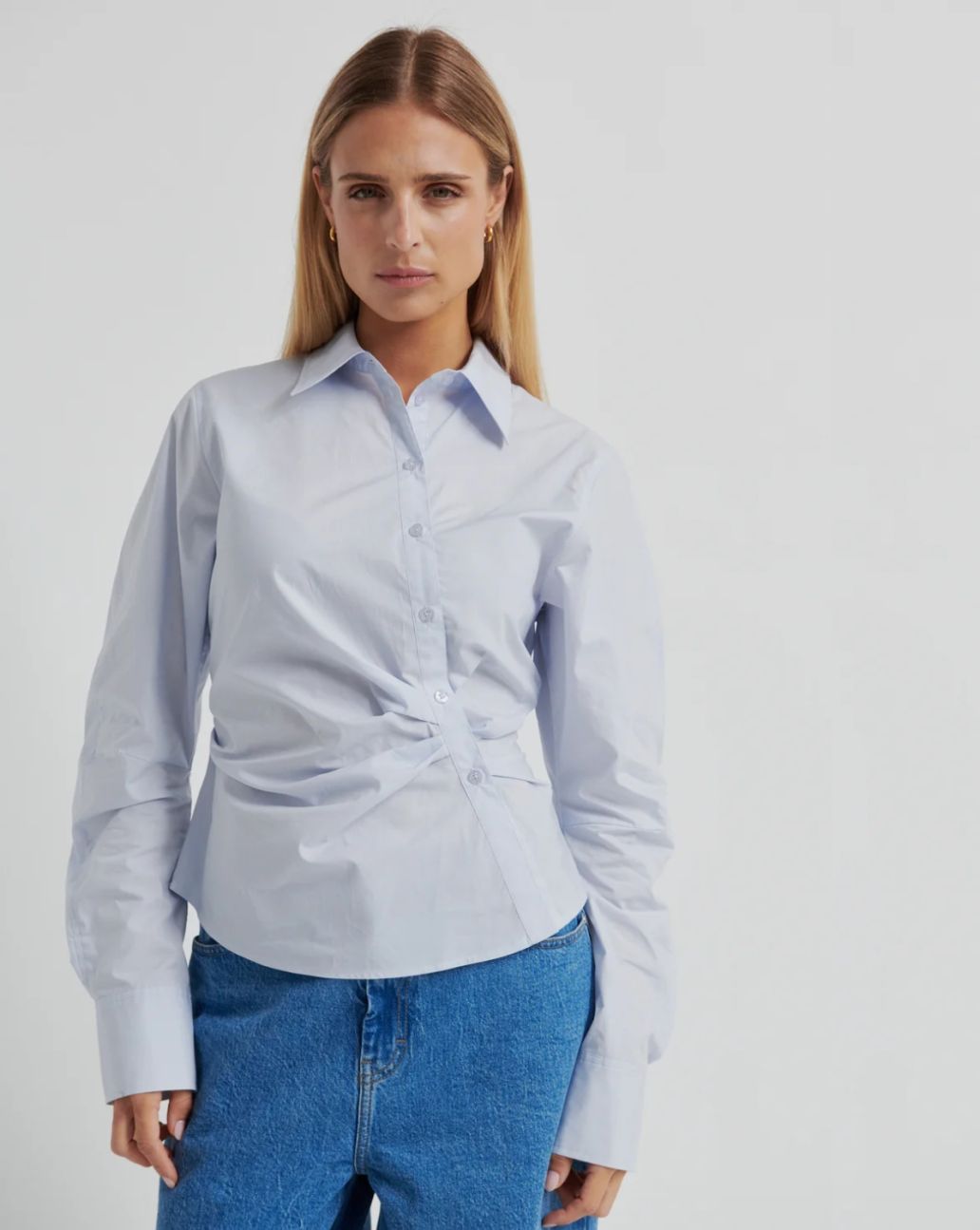 Second Female Hill Shirt blue 