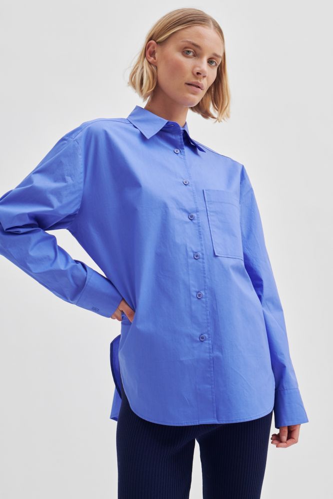 Second Female Alulin Classic Shirt Amparo Blue