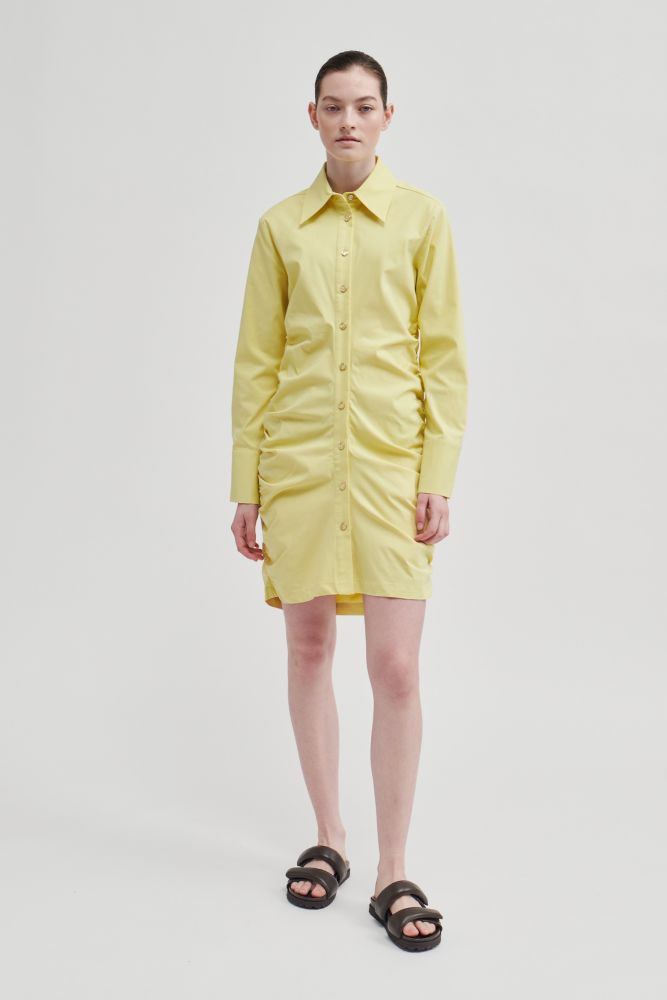Second Female Boe Dress Mellow Yellow