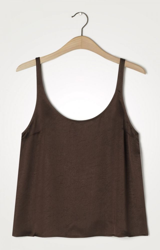 American Vintage Top WID07DH21 Chocolat