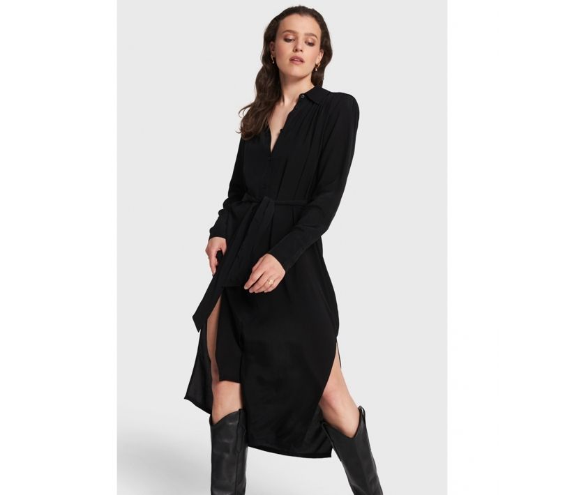 Alix The Label Satin Dress Black online kopen bij LDH Moda. 2202361257 Black