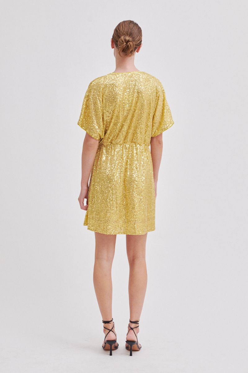 Second Female Shine On Mini Dress