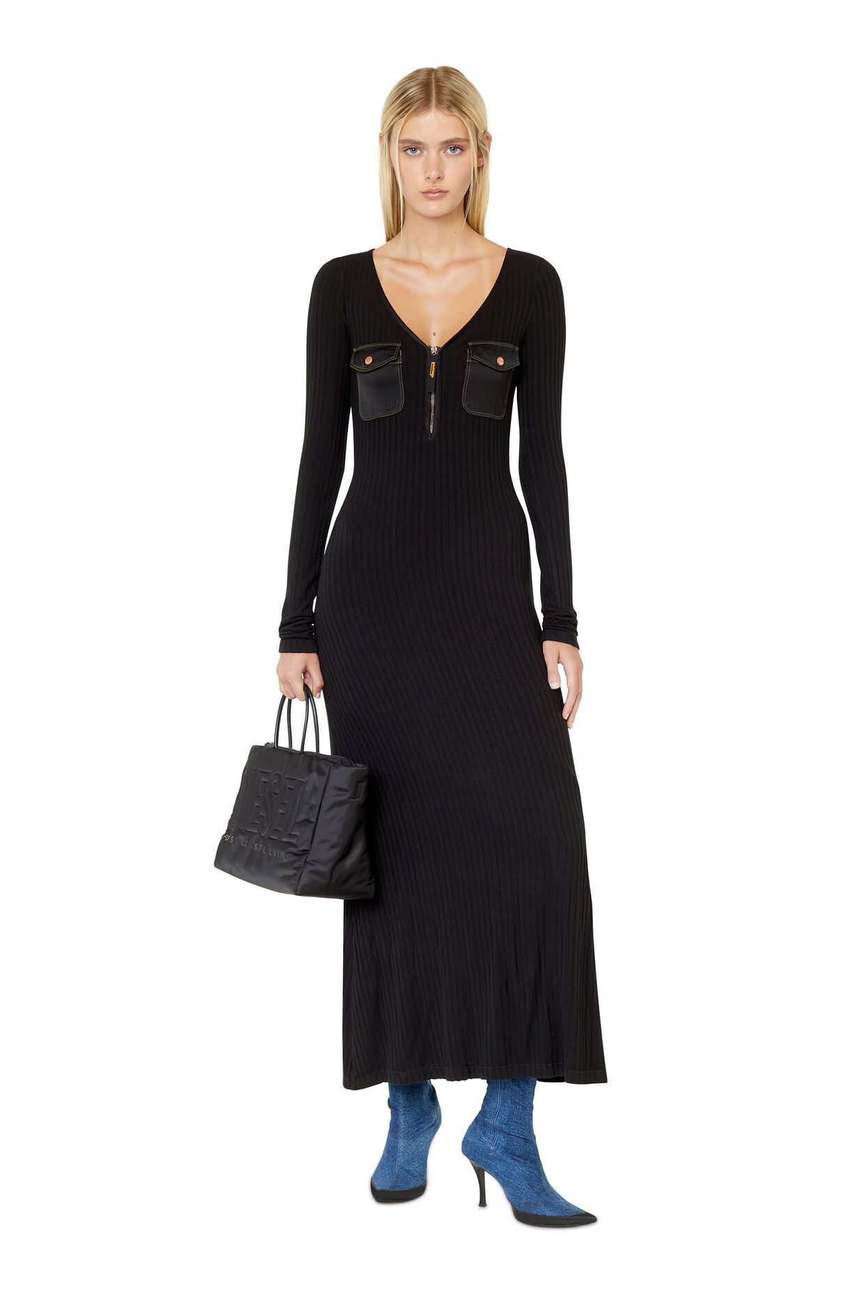 Diesel Jurk D Bordy A06209 Black online kopen bij LDH Moda. D