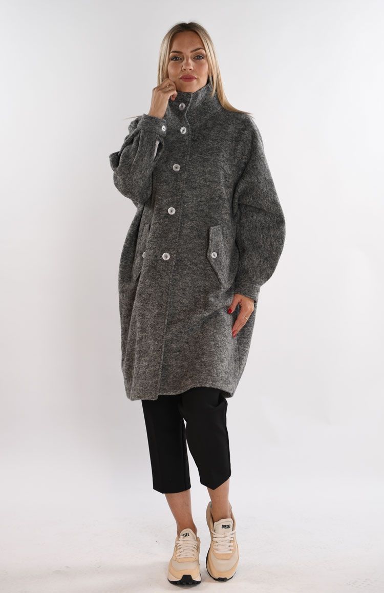 American Jas Grey kopen bij LDH Moda. Manteau Montant-17B