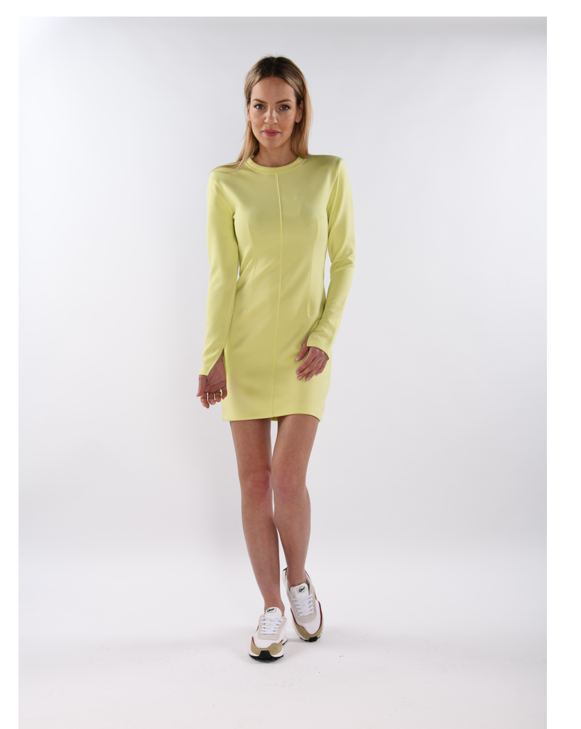 Wederzijds slachtoffers Umeki Patrizia Pepe Jurk 8A1074/J062 Sunny Lime online kopen bij LDH Moda.  .8A1074/J062-Lime