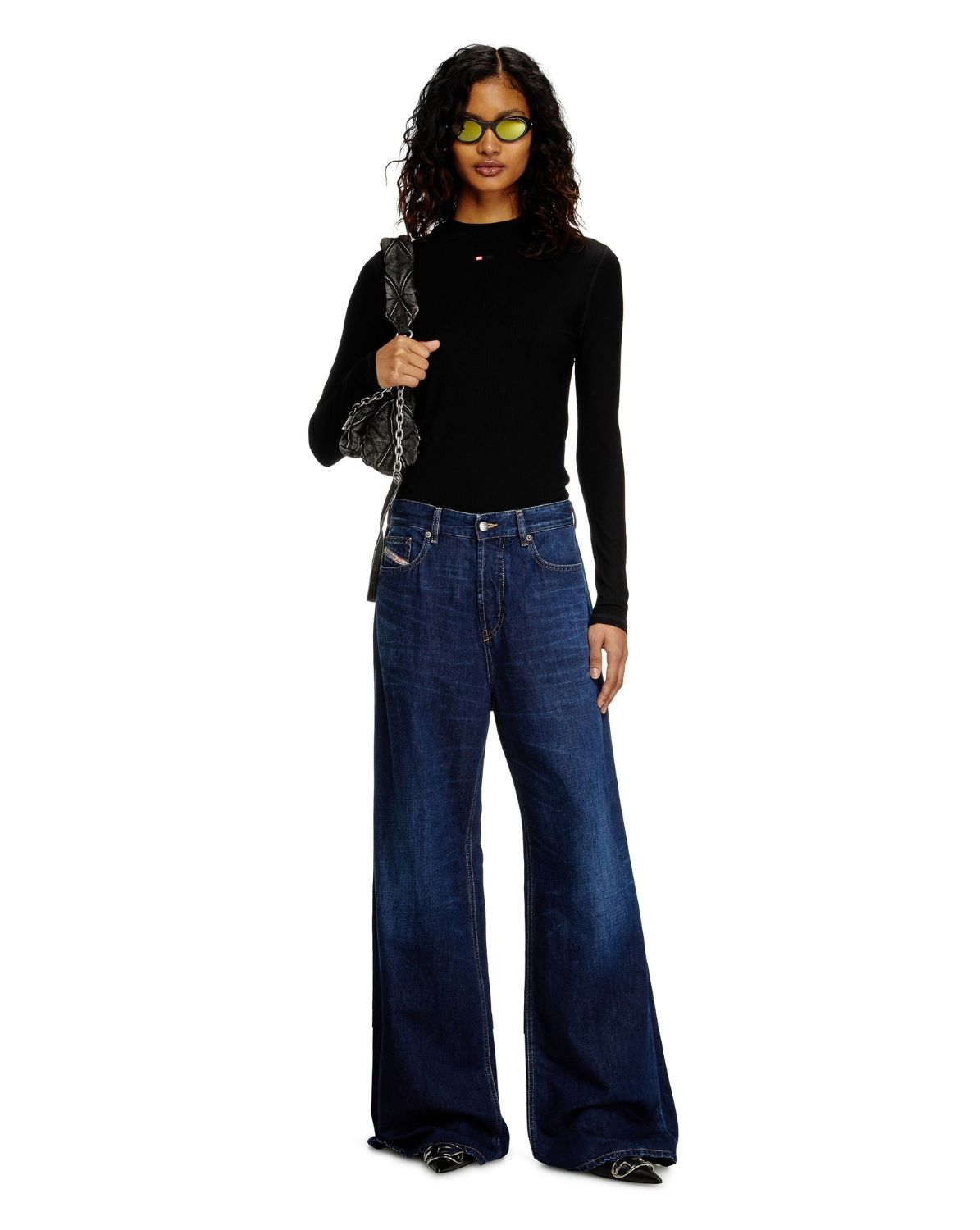 Diesel Relaxed Jeans 1996 D-Sire 068RA blauw online kopen bij LDH