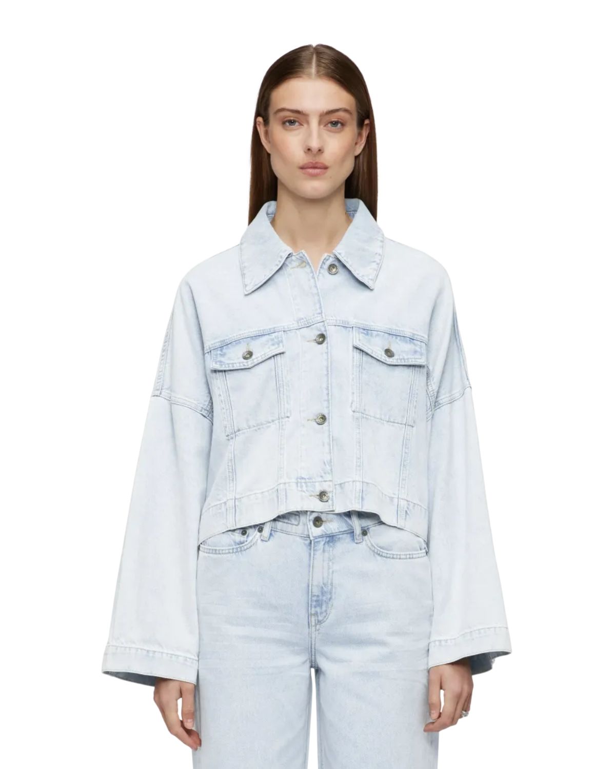 Daikon Drykorn HOLBROOKS oversized denim jack online kopen bij LDH Moda