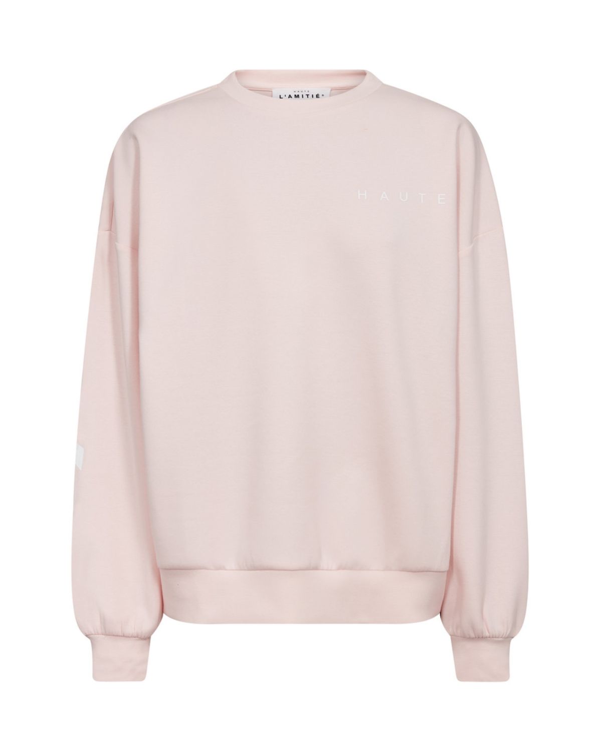トップス rose Haute L'Amitié Maxi Split Logo Sweat Iced Rose online kopen bij