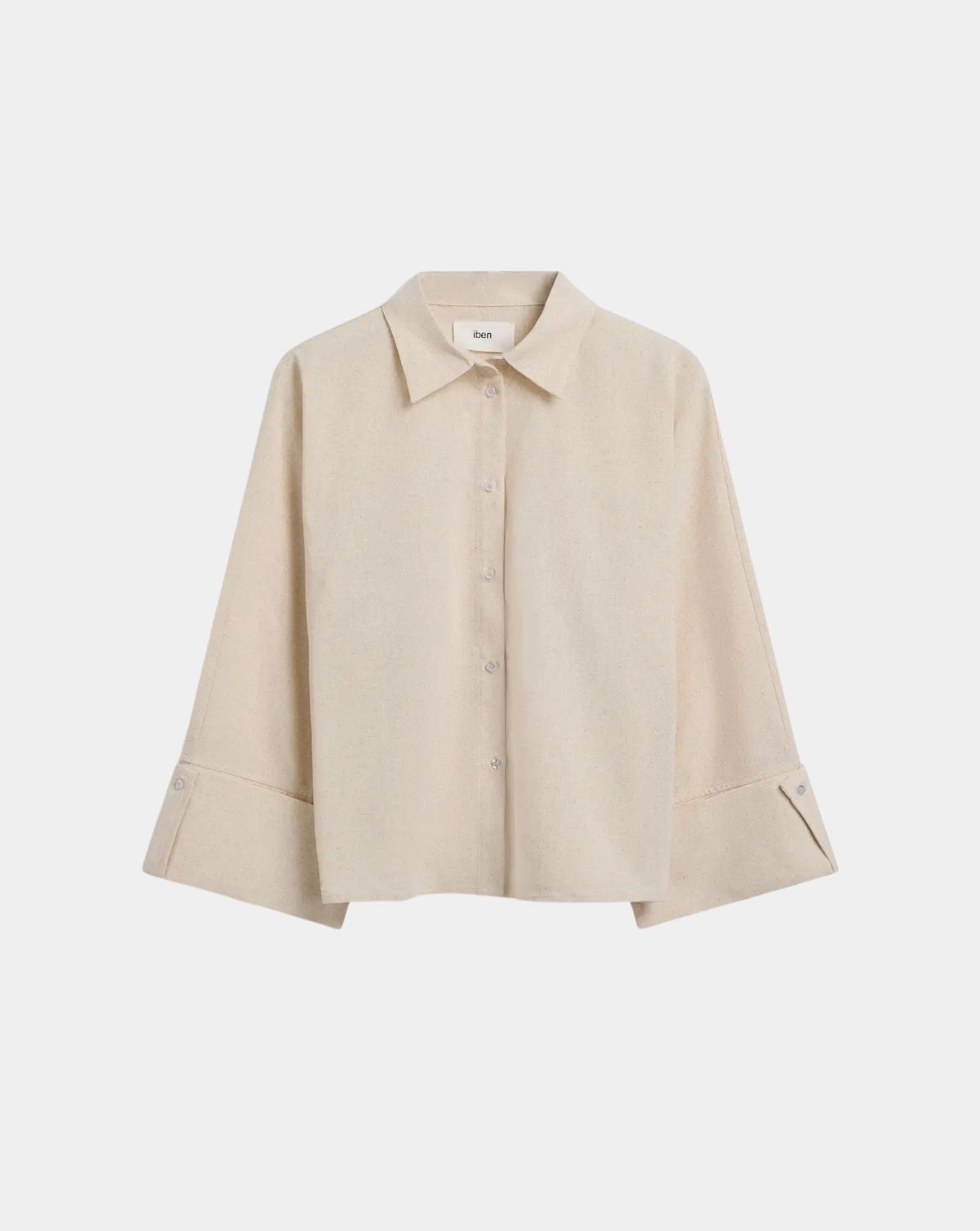 Iben Atari Linen Shirt Raw Beige online kopen bij LDH Moda. ATARI