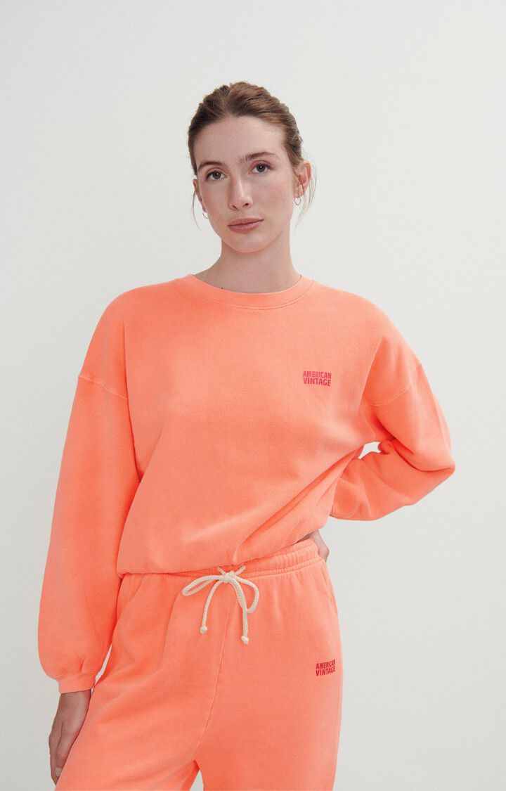Fluo oranje trui best sale