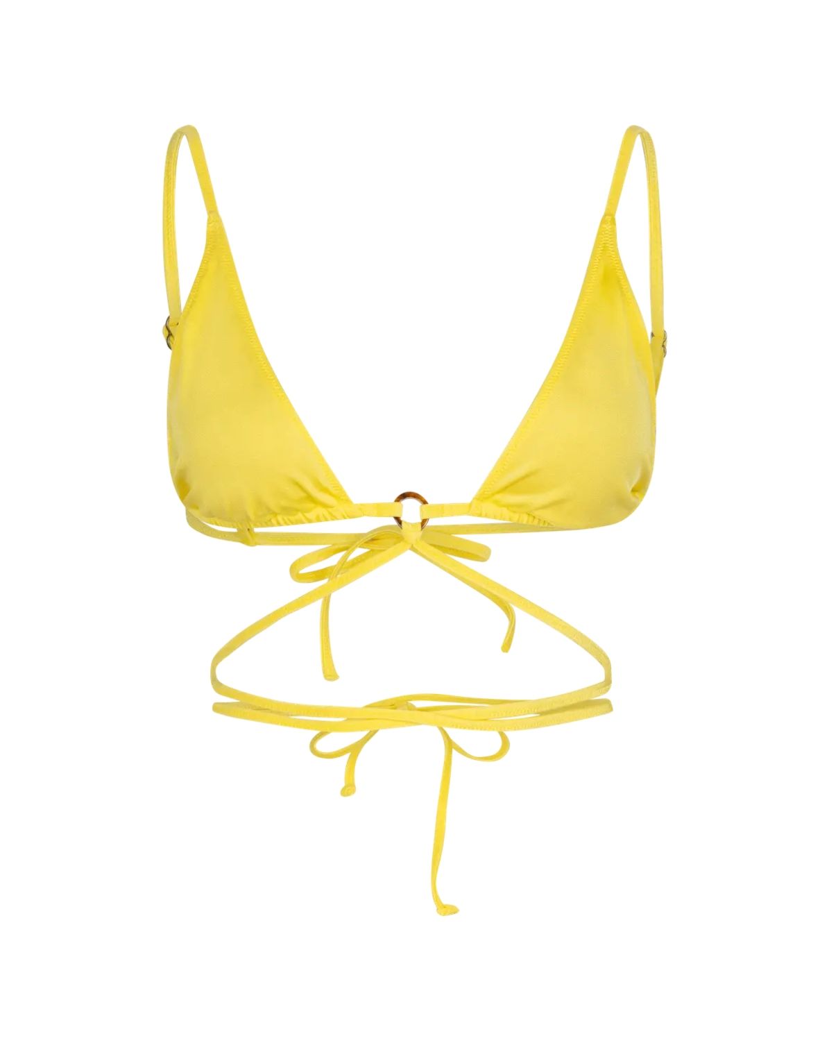 Love Stories Jolly Triangle Bikini Top Yellow online kopen bij LDH