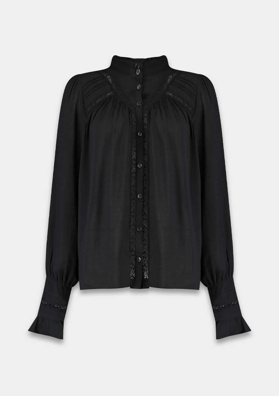 Blouses lange mouw bruin Harper & Yve main image 1