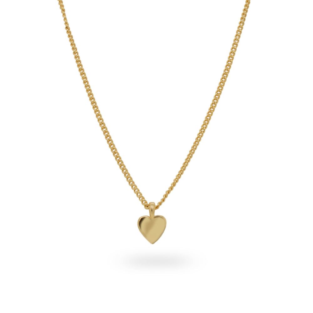 24Kae Necklace With Heart 32407Y