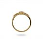 24Kae Ring With Colored Stones 12401Y 