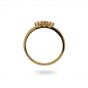 24Kae Ring met kleurstenen -12408Y