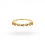 24Kae Ring met kleurstenen- 12415Y