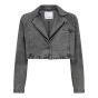 Co'Couture Vika Crop Blazer Denim 