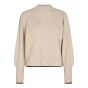 Co'Couture Row Puff Knit Beige