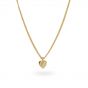 24Kae Necklace With Heart 32407Y
