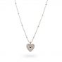 24Kae Necklace With Heart 32409S