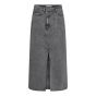 Co'Couture Vika Asym Slit Skirt Grey