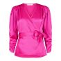 Co'Couture Mira Wrap Blouse Pink