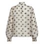 Co'Couture Drew Dot Blouse Black