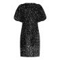 Co'Couture Serena Sequin Dress Black