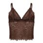 Love Stories Dawn Long Bralette Dark Brown