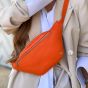 Depeche Leather Bumbag Orange