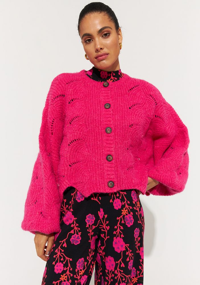 Harper&Yve Rika Vest Magenta