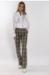 Patrizia Pepe Chequered Pants